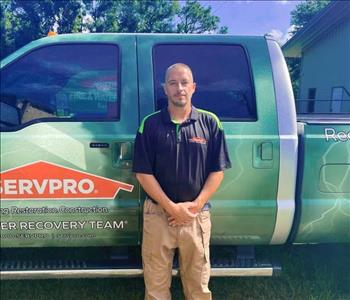 Stephen Edler, team member at SERVPRO of Northwest Escambia County