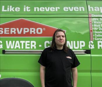 Austin Smith, team member at SERVPRO of Northwest Escambia County