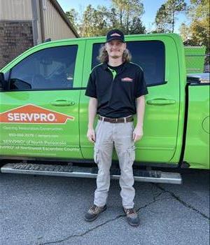 Wyatt Douglas, team member at SERVPRO of Northwest Escambia County