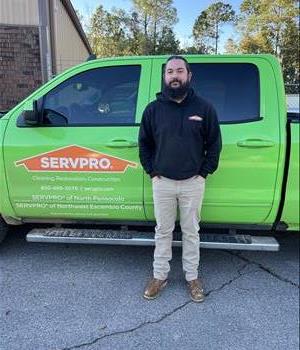 Brent Walker, team member at SERVPRO of Northwest Escambia County