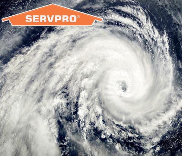 Tropical System with SERVPRO logo